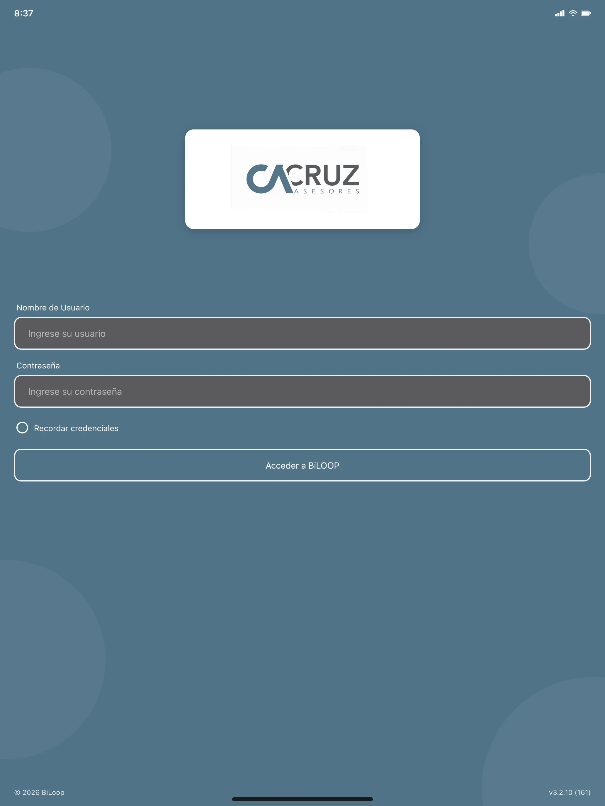 Cruz Asesores screenshot