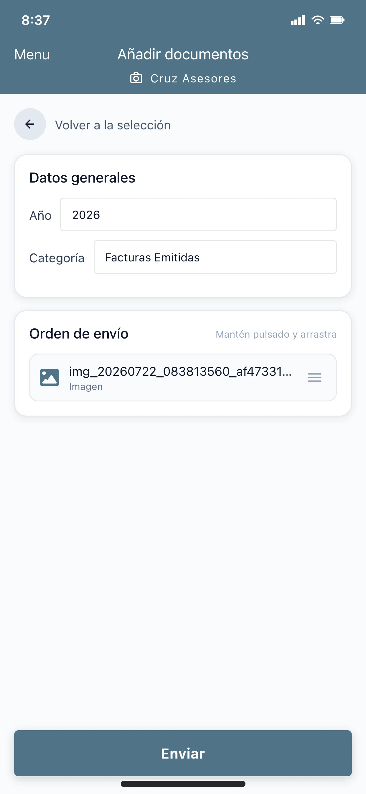 Cruz Asesores screenshot