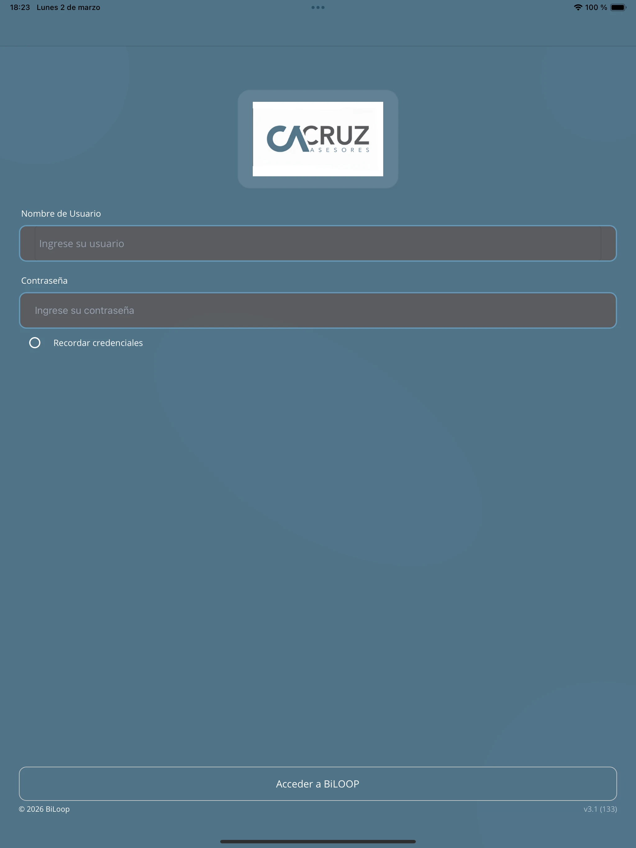 Cruz Asesores screenshot