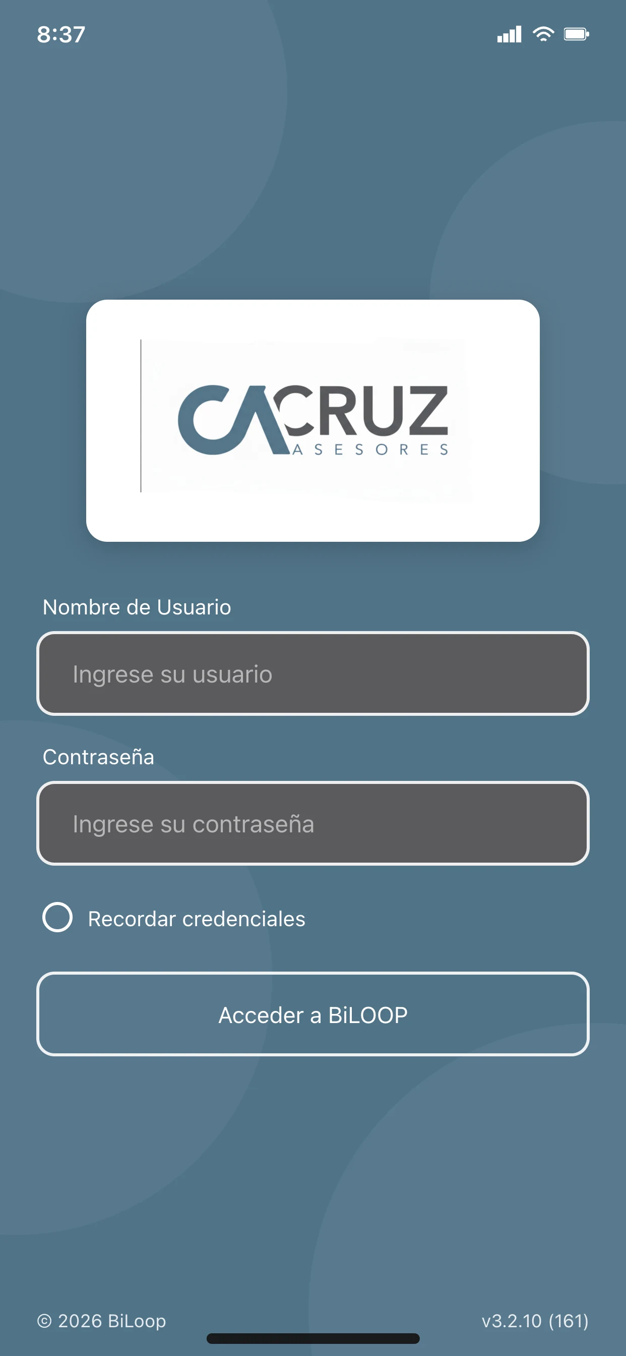Cruz Asesores screenshot